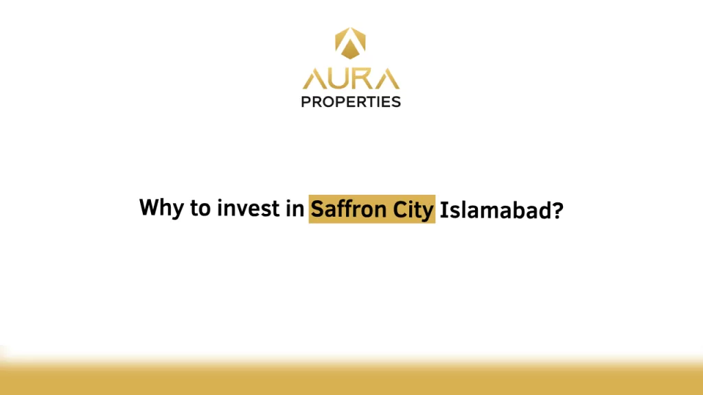 invest in saffron city islamabad today